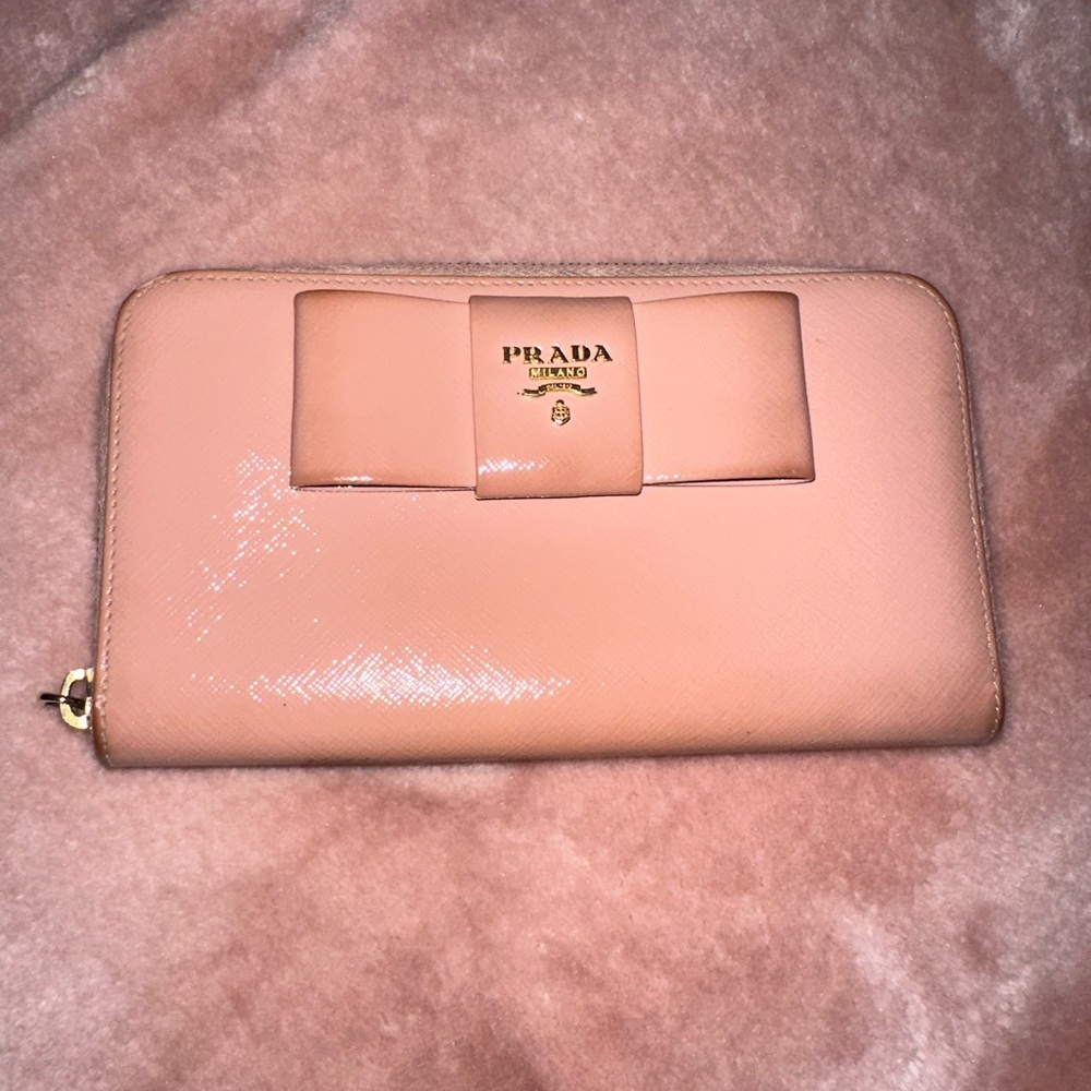 Authentic Prada Saffiano Wallet